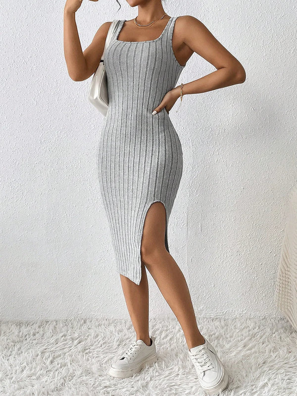 Knitted Suspender Dress