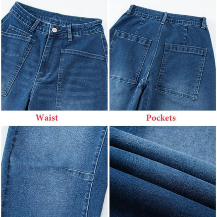 Women Retro Sle Cotton Fabric Mid-Rise