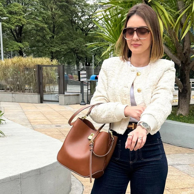 Autumn Women's Coat  Jacket Warm Street Short