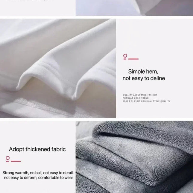 Men Thickening Velvet Warm  Thermal Underwear Male