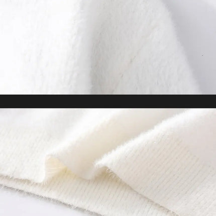 Korean style men's warm sweater V-neck