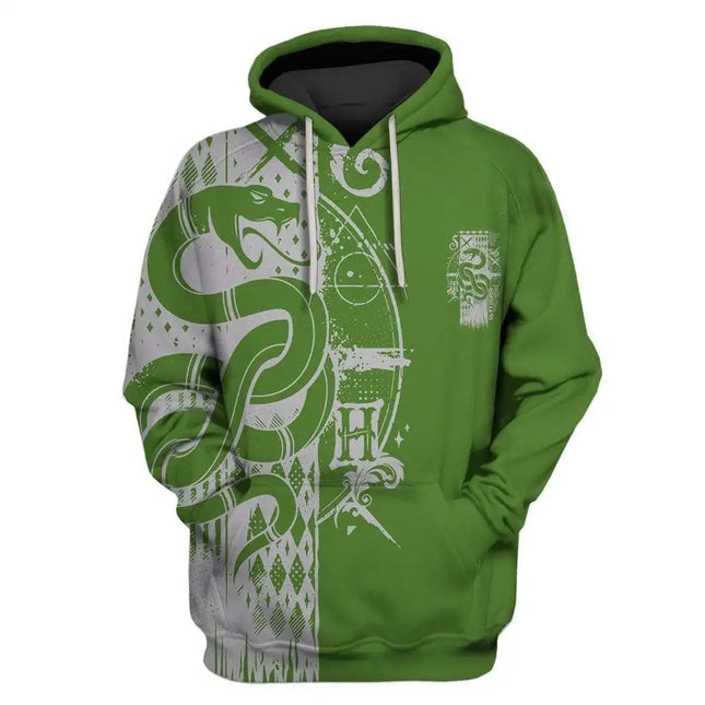 Autumn and winter Harajuku fashion men's hoodie casual y2k sweatshirt men's 3d printed red owl college pattern sport hoodie