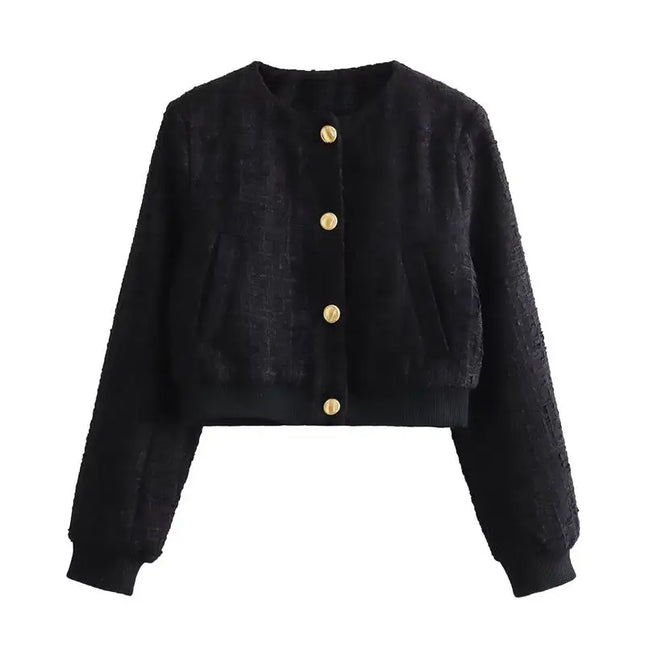 Autumn Women's Coat  Jacket Warm Street Short