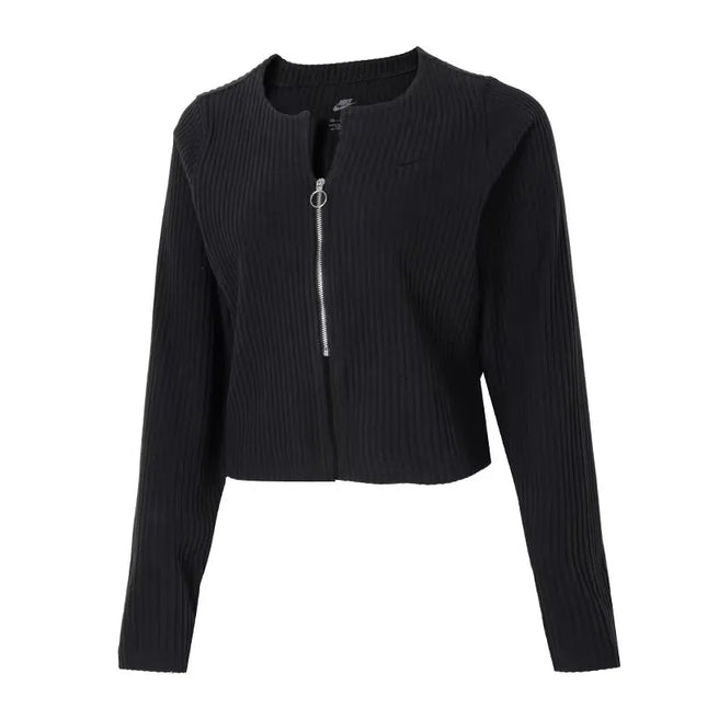 NIKE AS W NSW NK CHLL KNT RIB FZ CR Women's